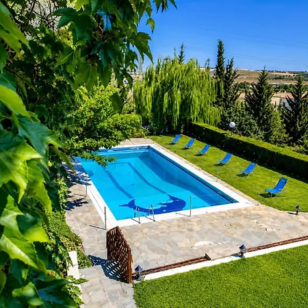 Villa Olympus Breeze Luxury Pool Up To 22 Guests Mesorrachi (Larissa)