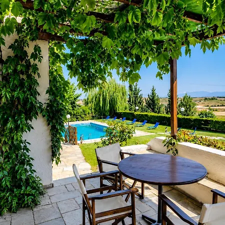 Olympus Breeze Luxury Pool Up To 22 Guests Villa Mesorrachi (Larissa)